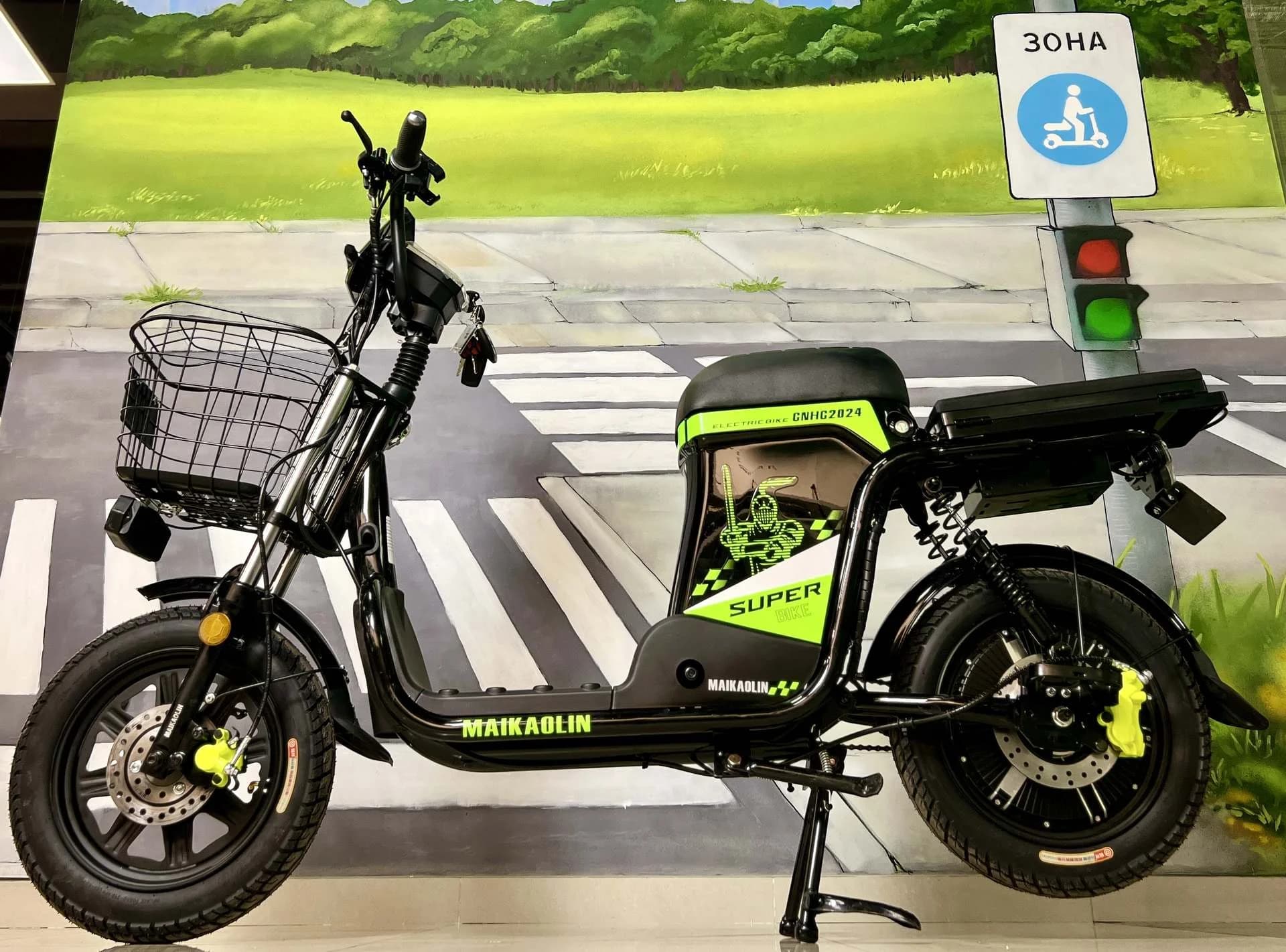 Электровелосипед Maikaolin H10, АКБ 70 Ач